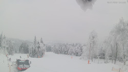 Horní část sjezdovek