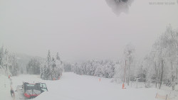 Horní část sjezdovek