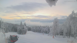 Horní část sjezdovek