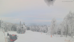 Horní část sjezdovek