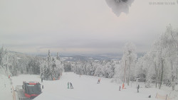 Horní část sjezdovek