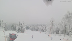 Horní část sjezdovek