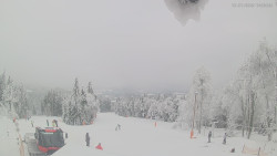 Horní část sjezdovek