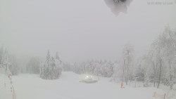 Horní část sjezdovek