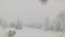 Horní část sjezdovek