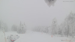 Horní část sjezdovek