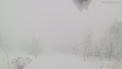 Horní část sjezdovek