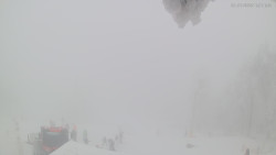 Horní část sjezdovek