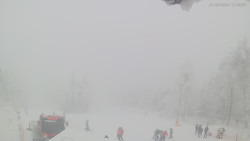 Horní část sjezdovek