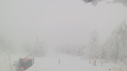 Horní část sjezdovek