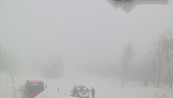 Horní část sjezdovek