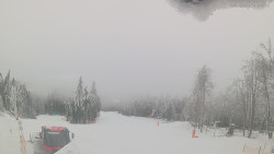 Horní část sjezdovek