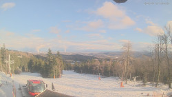 Horní část sjezdovek