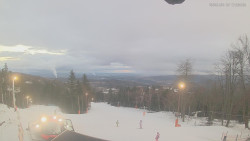 Horní část sjezdovek