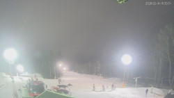 Horní část sjezdovek