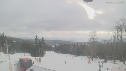 Horní část sjezdovek