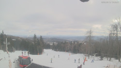 Horní část sjezdovek