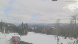 Horní část sjezdovek