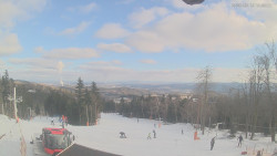 Horní část sjezdovek