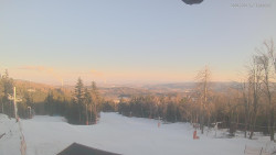 Horní část sjezdovek