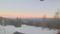 Horní část sjezdovek