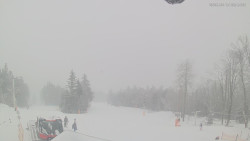 Horní část sjezdovek