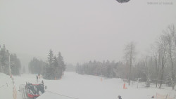 Horní část sjezdovek