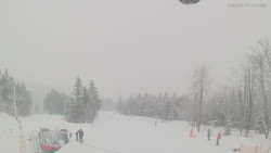 Horní část sjezdovek