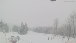 Horní část sjezdovek