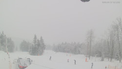 Horní část sjezdovek