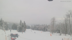 Horní část sjezdovek