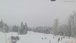 Horní část sjezdovek