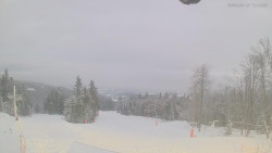 Horní část sjezdovek