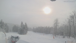 Horní část sjezdovek