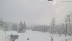 Horní část sjezdovek