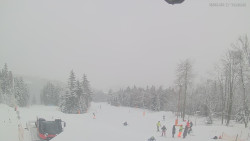 Horní část sjezdovek