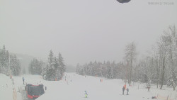 Horní část sjezdovek