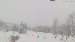 Horní část sjezdovek