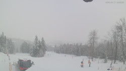 Horní část sjezdovek