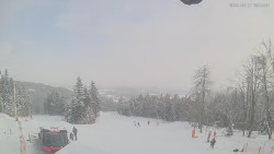 Horní část sjezdovek