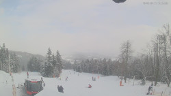 Horní část sjezdovek