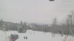 Horní část sjezdovek