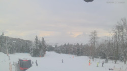 Horní část sjezdovek