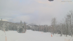 Horní část sjezdovek