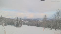 Horní část sjezdovek