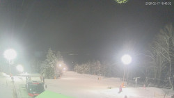 Horní část sjezdovek