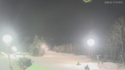 Horní část sjezdovek