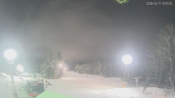 Horní část sjezdovek