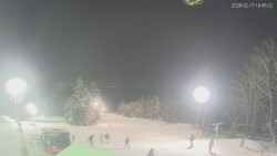 Horní část sjezdovek