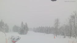 Horní část sjezdovek